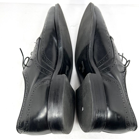 Allen Edmonds Lombard Brogue Oxfords Size 12 D Black main image 5
